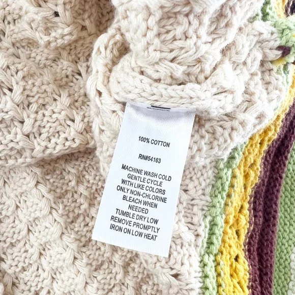 Marc New york Crochet Tank Top Size L NEW - Picture 6 of 8